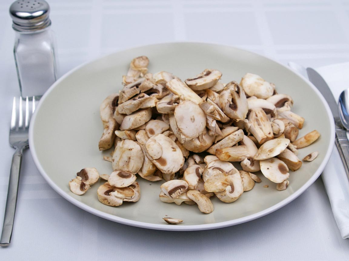 Calories in 198 grams of White - Button - Mushrooms