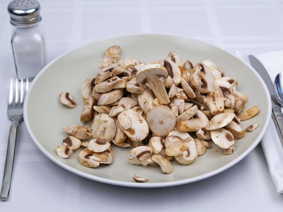 Calories in 212 grams of White - Button - Mushrooms