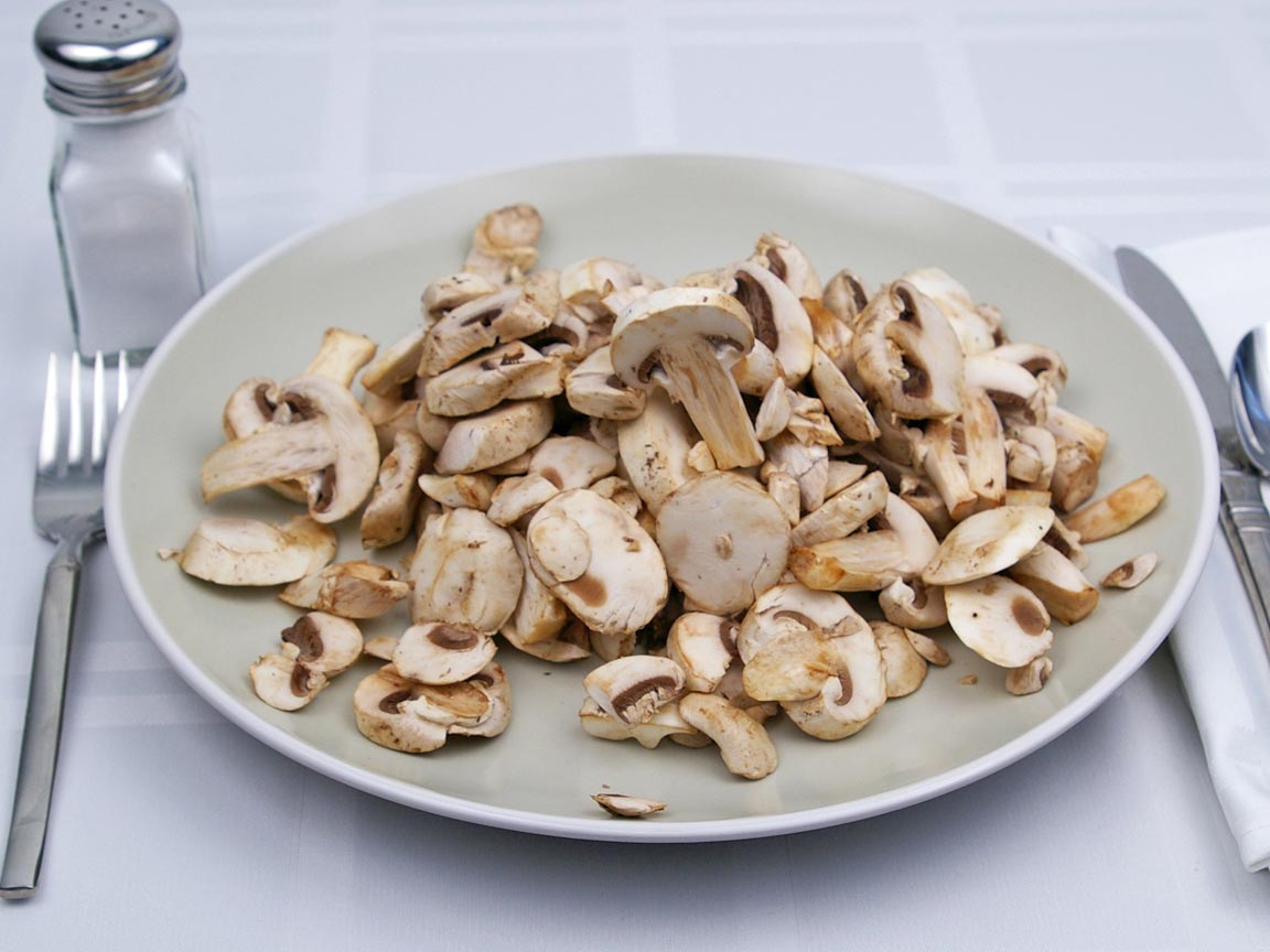 Calories in 226 grams of White - Button - Mushrooms