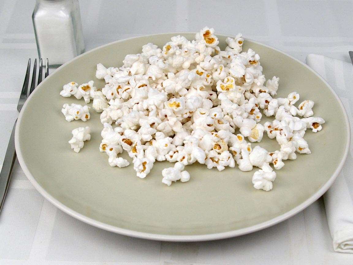Calories in 14 grams of Nearly Naked Popcorn