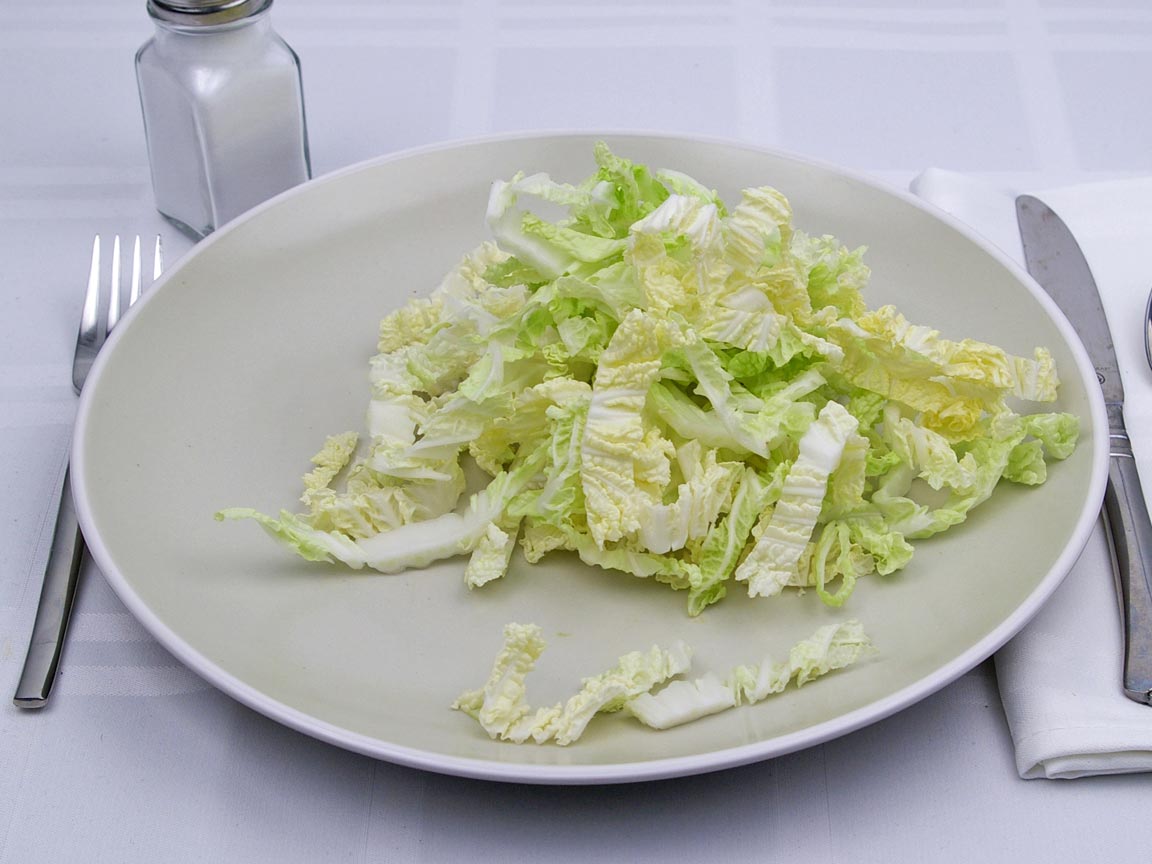 Calories in 2 cup of Napa - Chinese - Cabbage