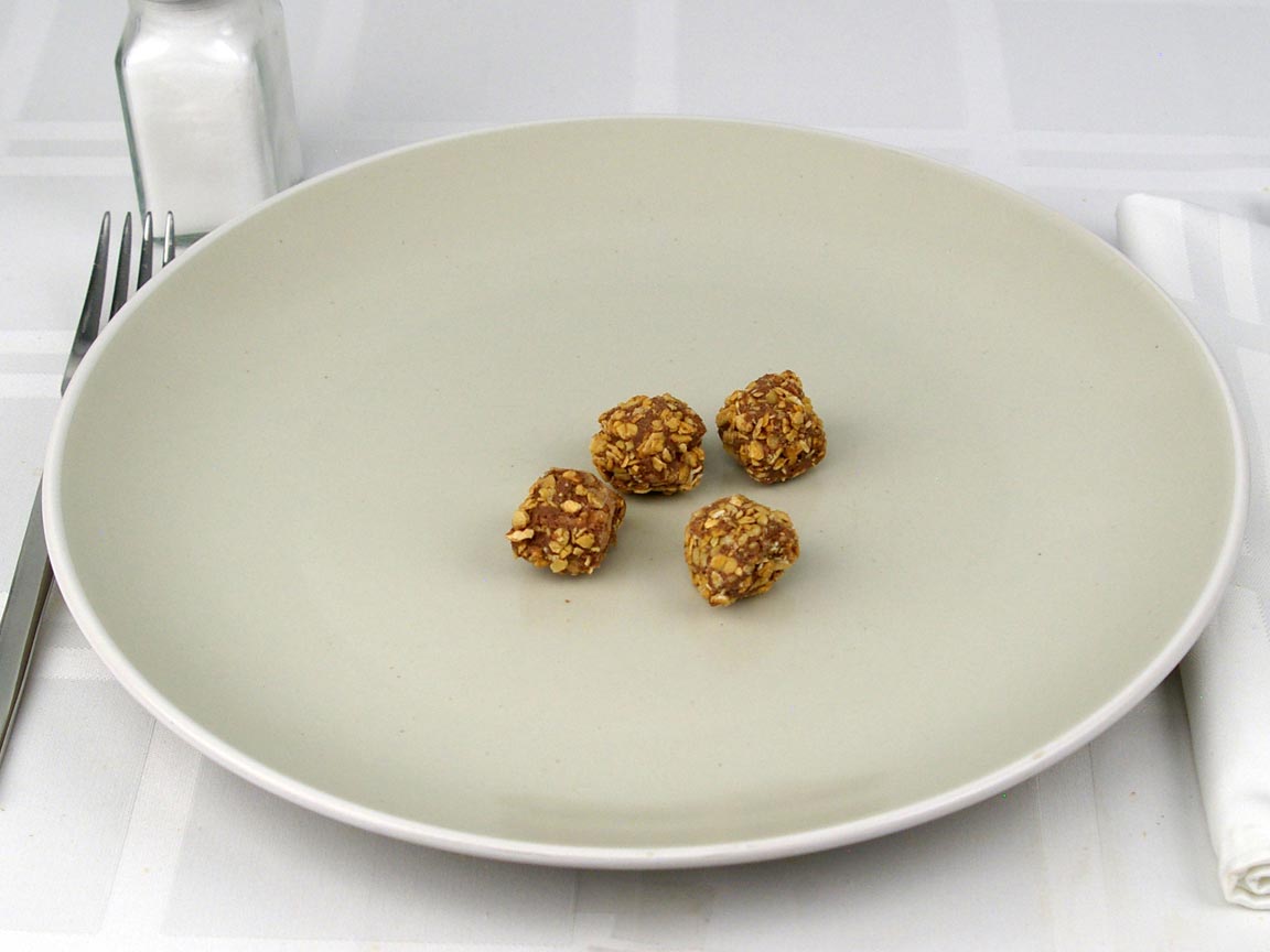 Calories in 4 piece(s) of Granola Bites - Almond Butter
