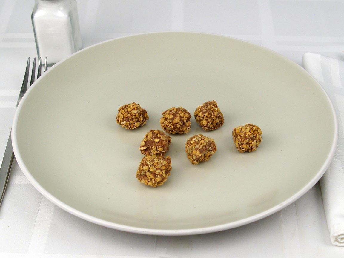 Calories in 7 piece(s) of Granola Bites - Almond Butter