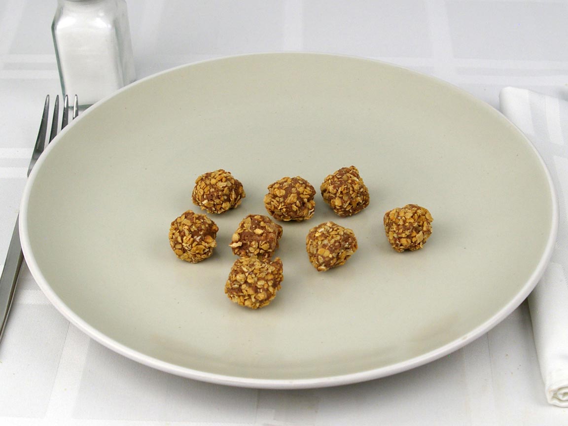 Calories in 8 piece(s) of Granola Bites - Almond Butter