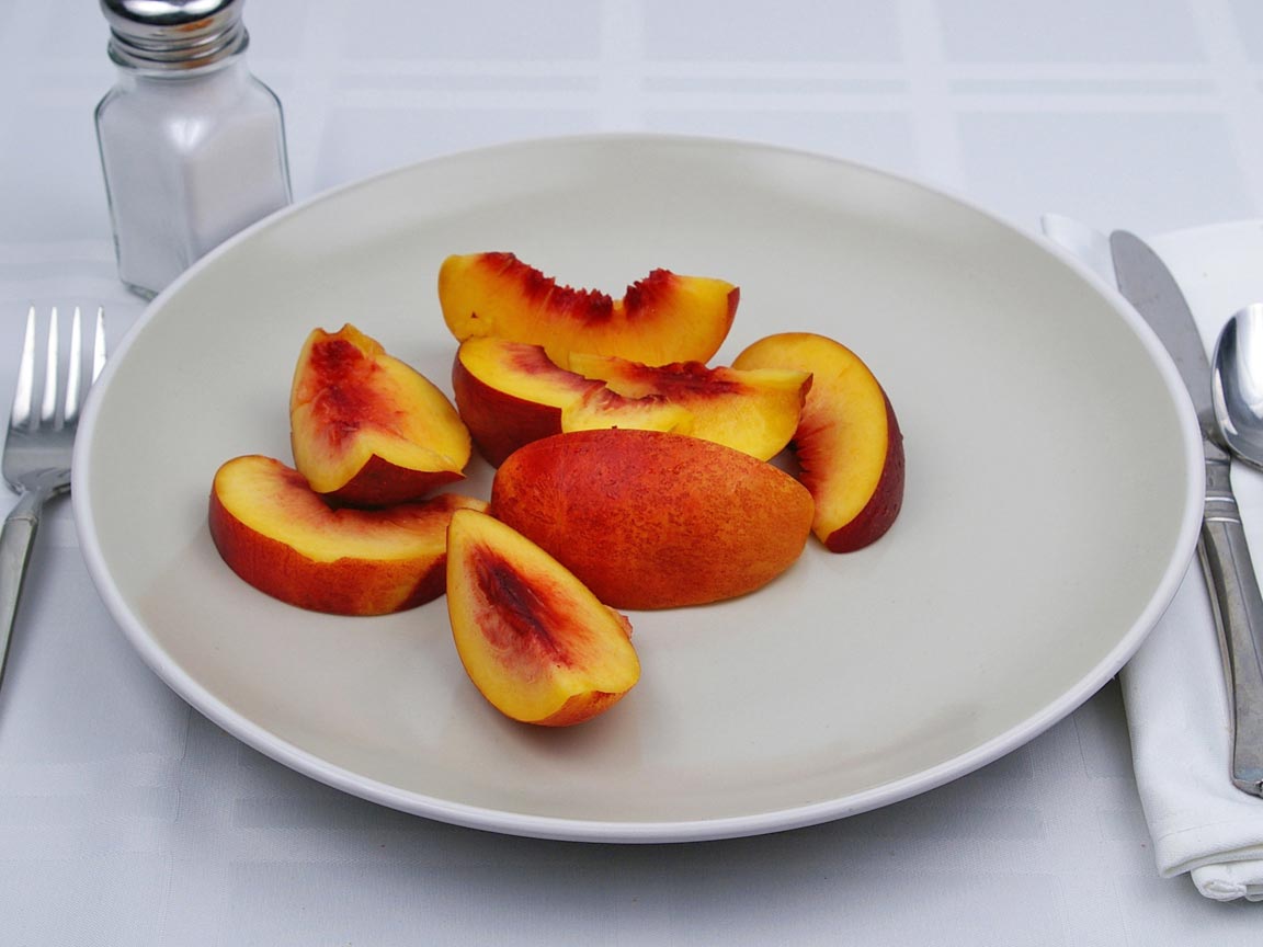 Calories in 1 fruit(s) of Nectarine