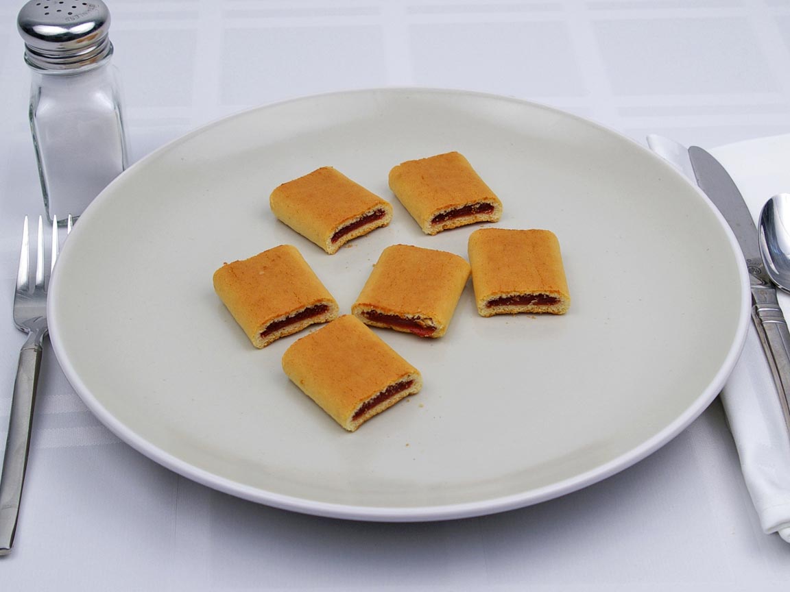 Calories in 6 cookie(s) of Fig Newtons - Fat Free