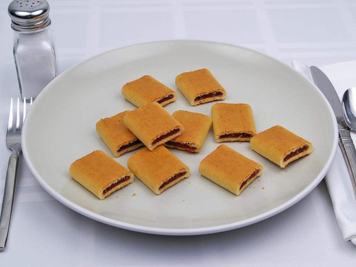 Calories in 10 cookie(s) of Fig Newtons - Fat Free