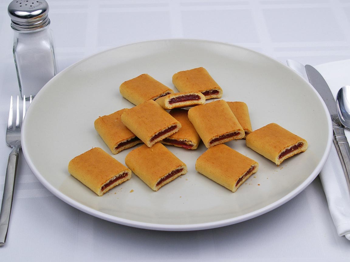 Calories in 12 cookie(s) of Fig Newtons - Fat Free