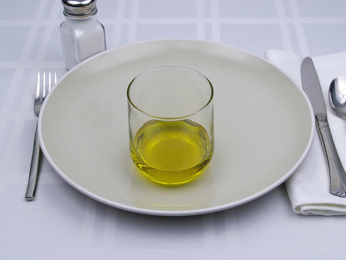Calories in 5 tbsp(s) of Extra Virgin Olive Oil