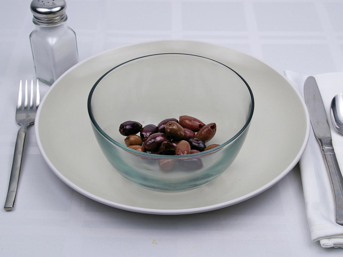 Calories in 20 olive(s) of Kalamata Olives