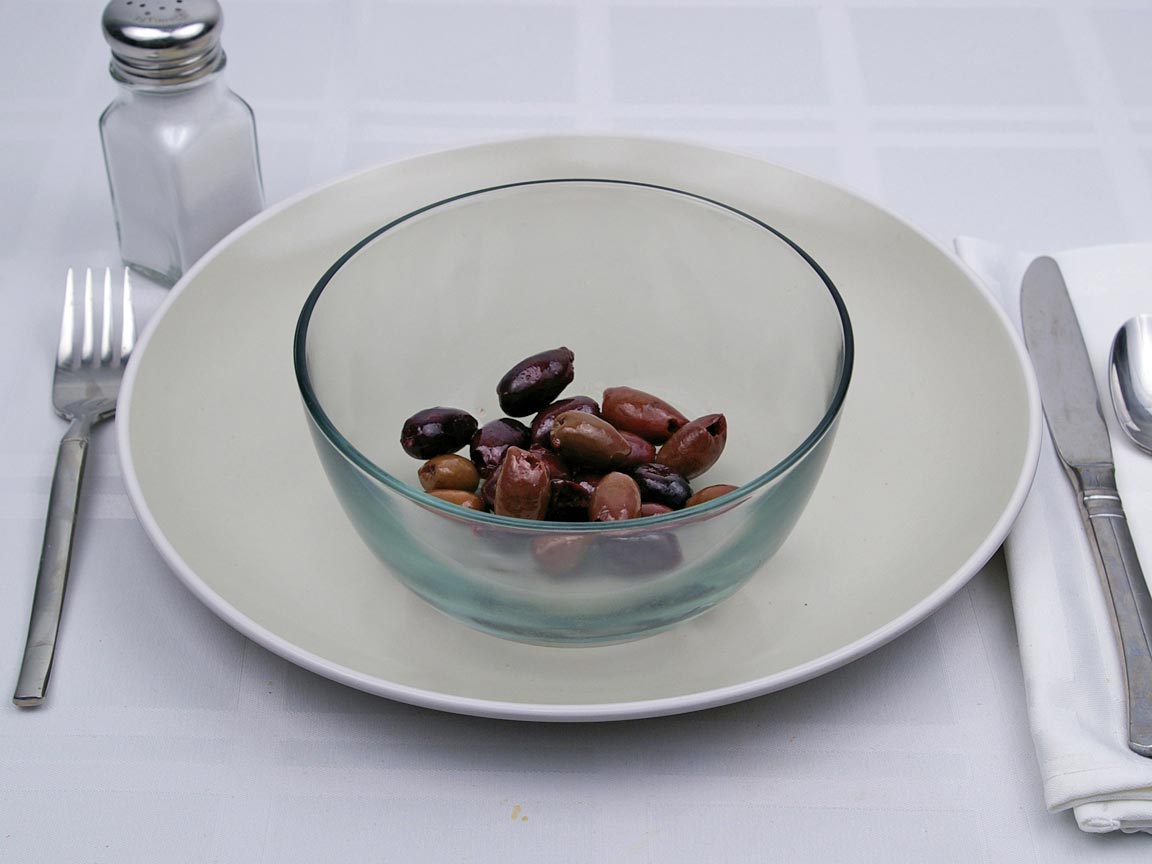 Calories in 22 olive(s) of Kalamata Olives