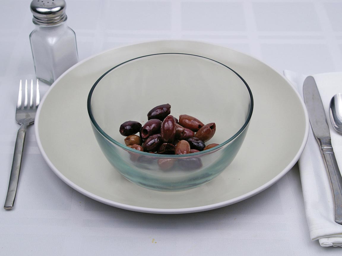 Calories in 24 olive(s) of Kalamata Olives