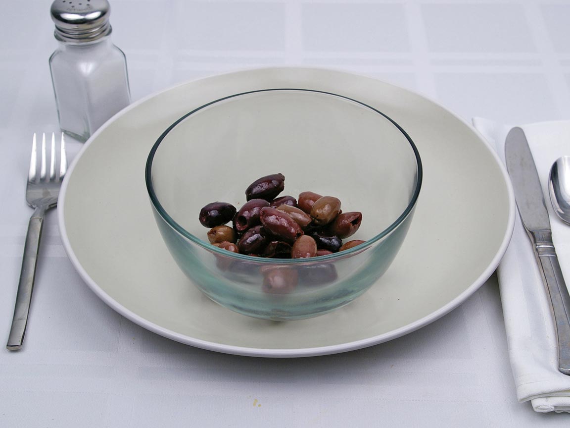 Calories in 26 olive(s) of Kalamata Olives
