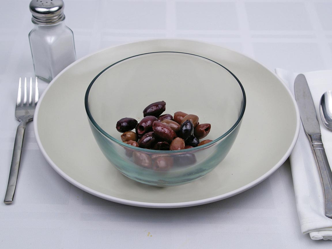 Calories in 28 olive(s) of Kalamata Olives