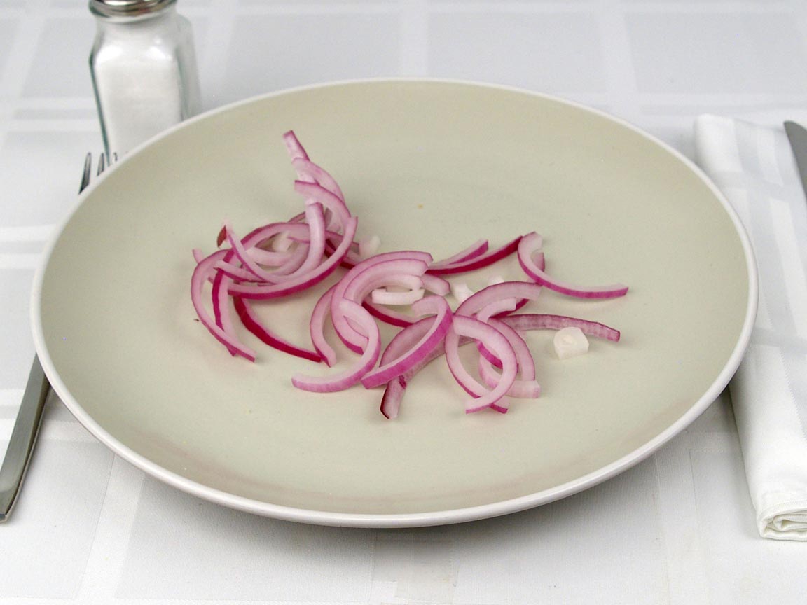 Calories in 30 grams of Red Onion