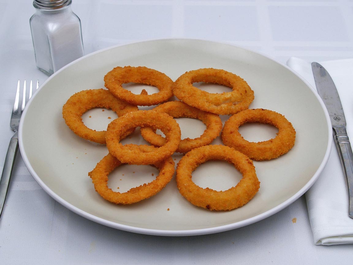 Calories in 1 serving(s) of Carl's Jr - Onion Rings