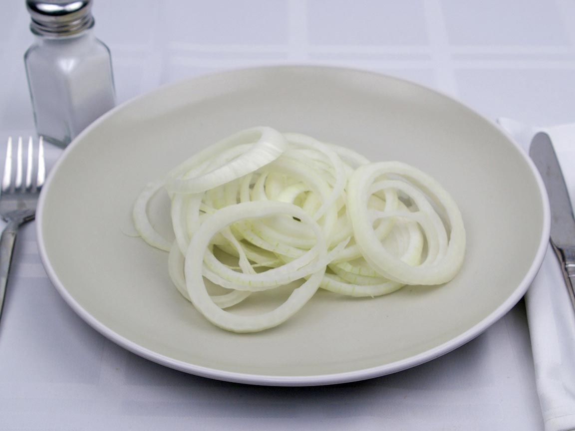 Calories in 113 grams of Yellow Onion