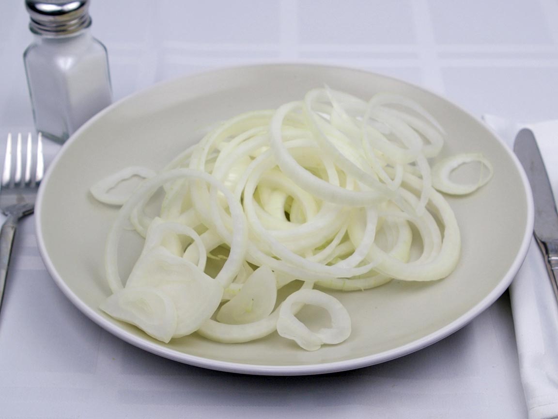 Calories in 226 grams of Yellow Onion