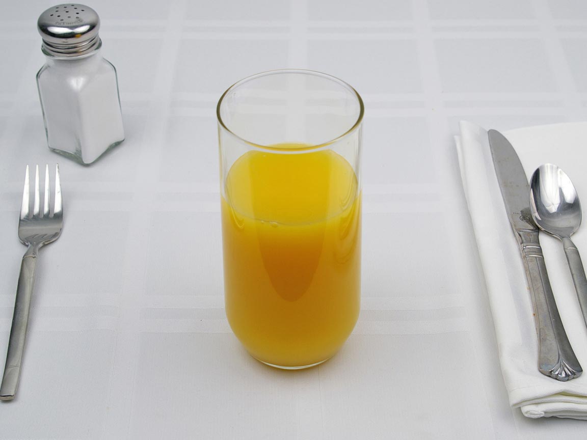 Calories in 11 fl oz(s) of Orange Juice - Avg