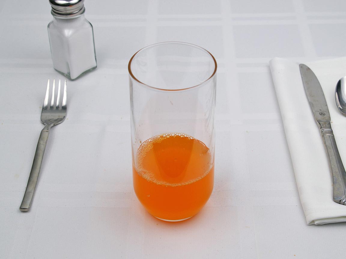Calories in 5 fl oz(s) of Sunkist Ten - Orange Soda