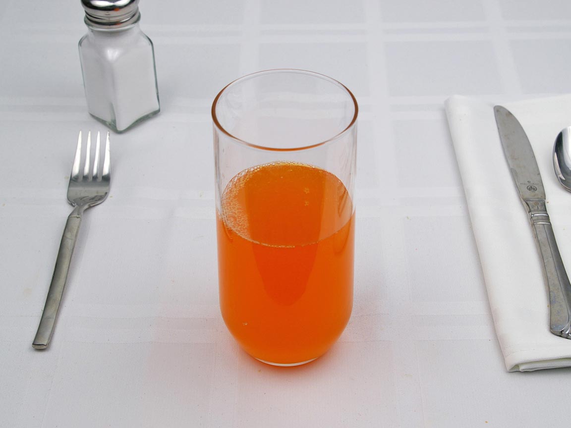 Calories in 10 fl oz(s) of Sunkist Ten - Orange Soda