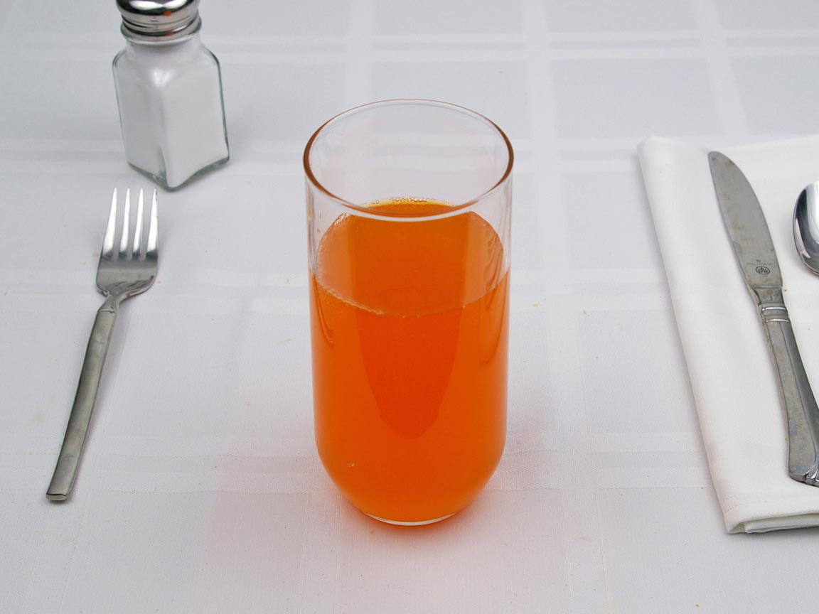 Calories in 12 fl oz(s) of Sunkist Ten - Orange Soda