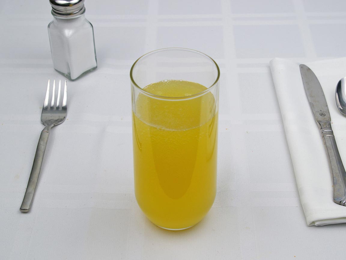 Calories in 14 fl oz(s) of Italian Orange Soda - Orangina