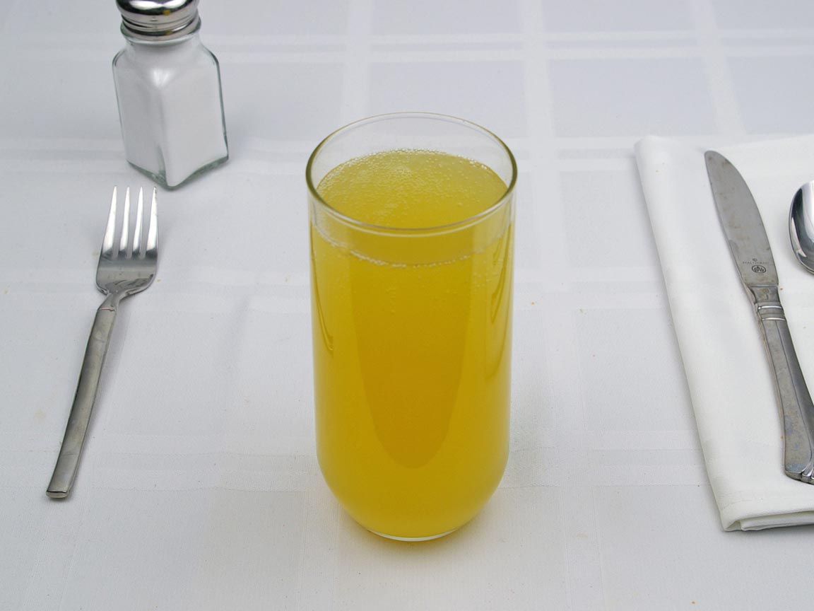 Calories in 16 fl oz(s) of Italian Orange Soda - Orangina