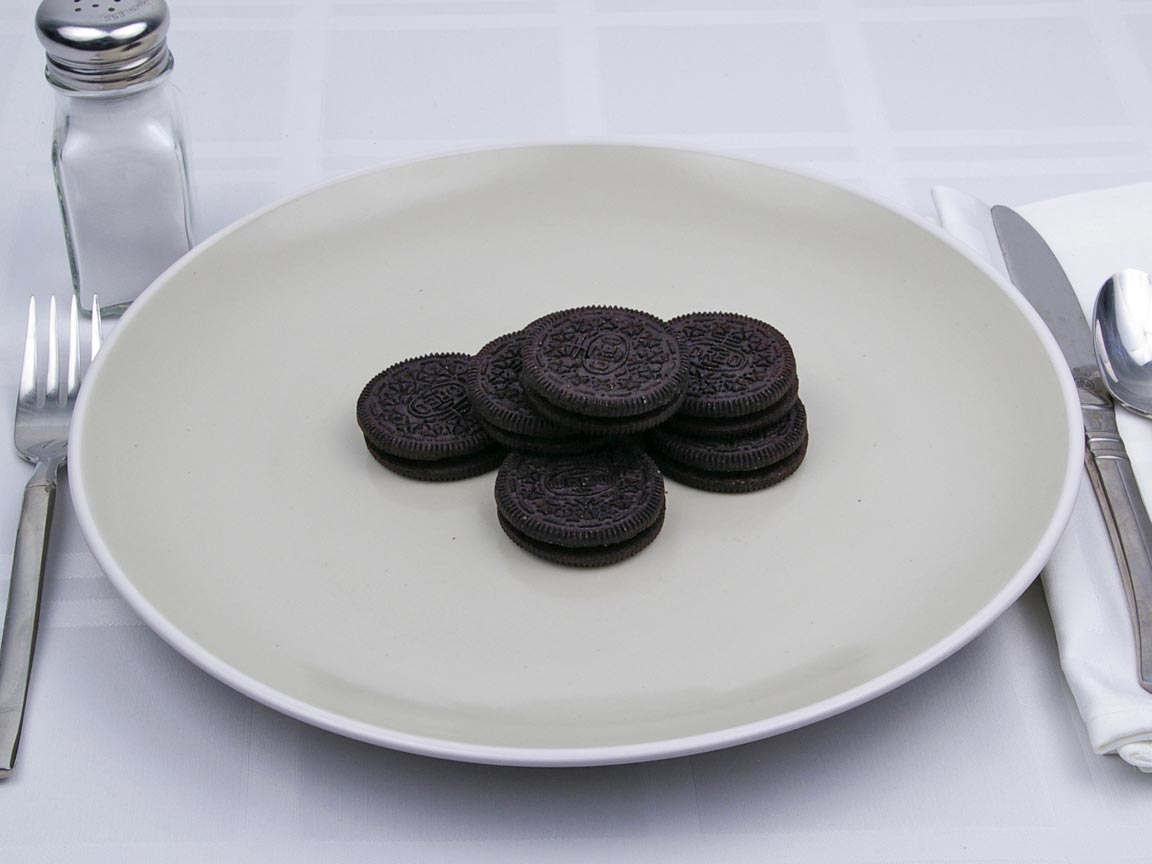 Calories in 7 cookie(s) of Oreo Cookie - Reduced Fat