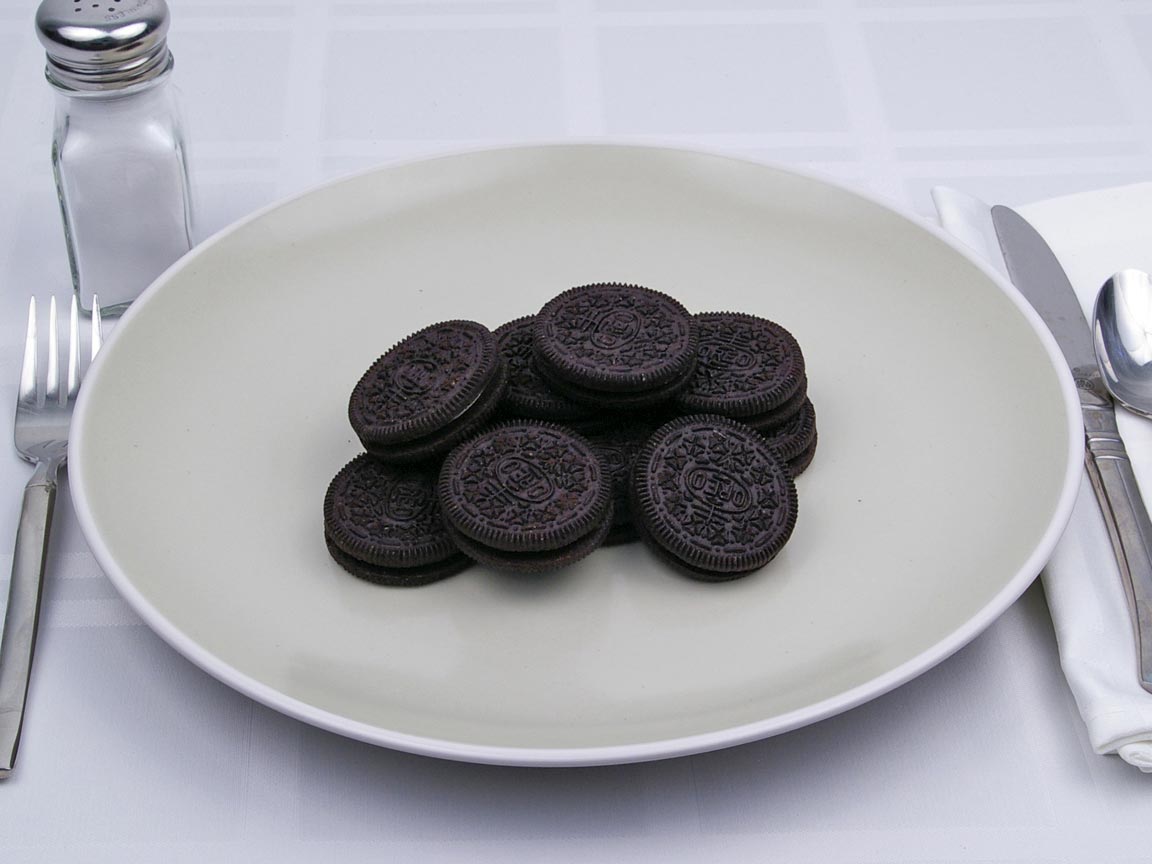 Calories in 11 cookie(s) of Oreo Cookie - Reduced Fat