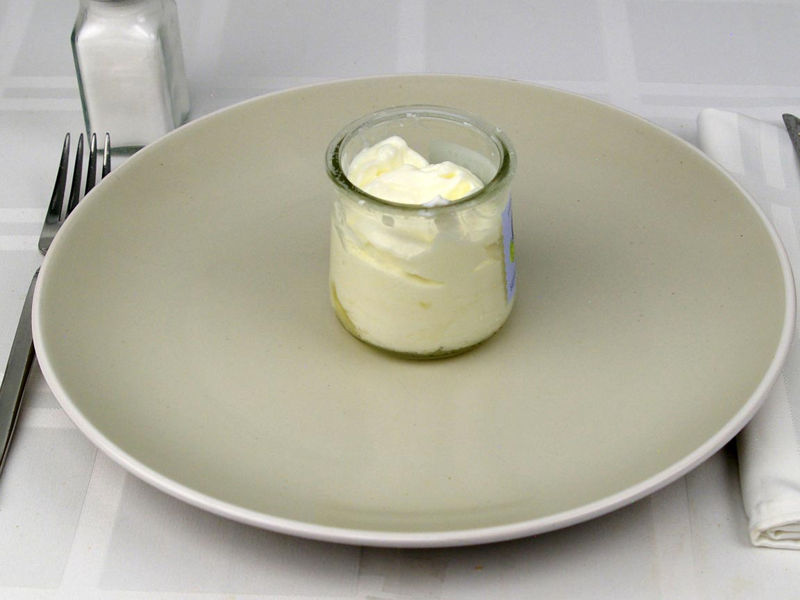 Calories in 1 container(s) of Oui French Style Yogurt - Lime