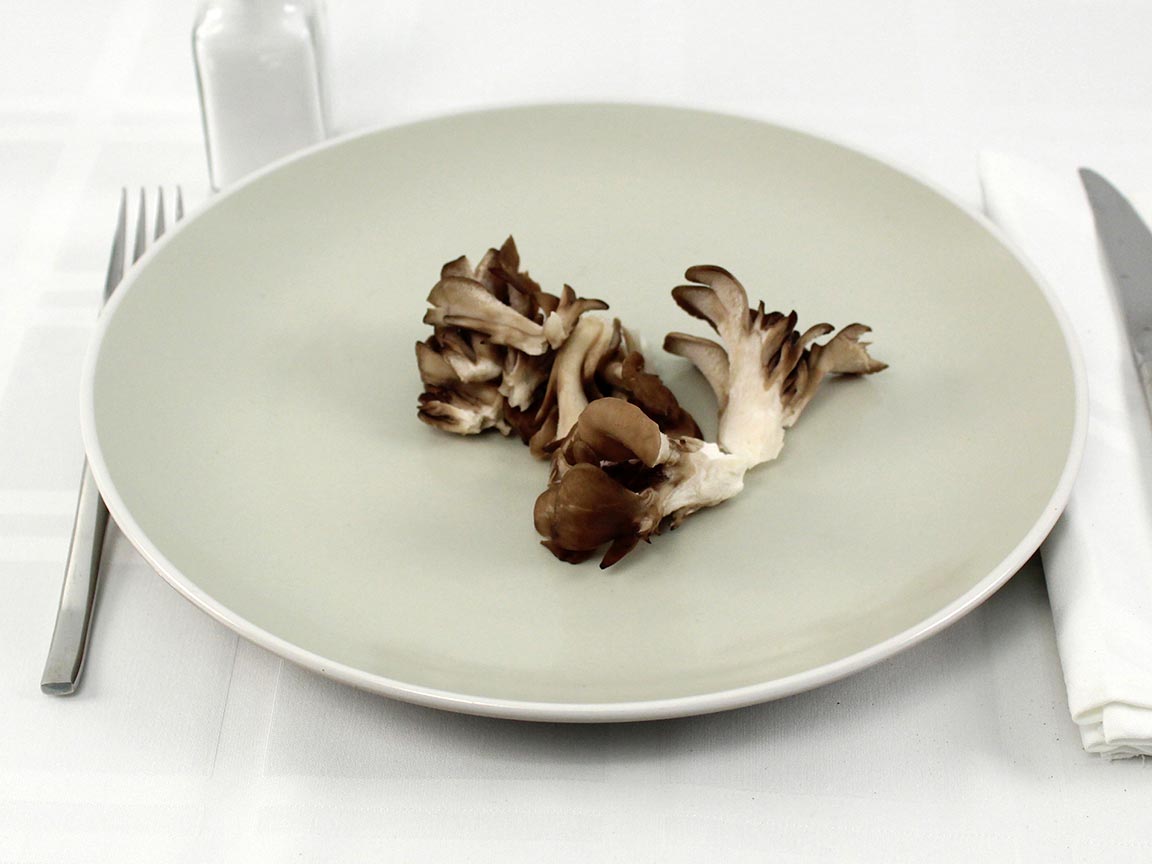 Calories in 40 grams of Oyster Mushrooms