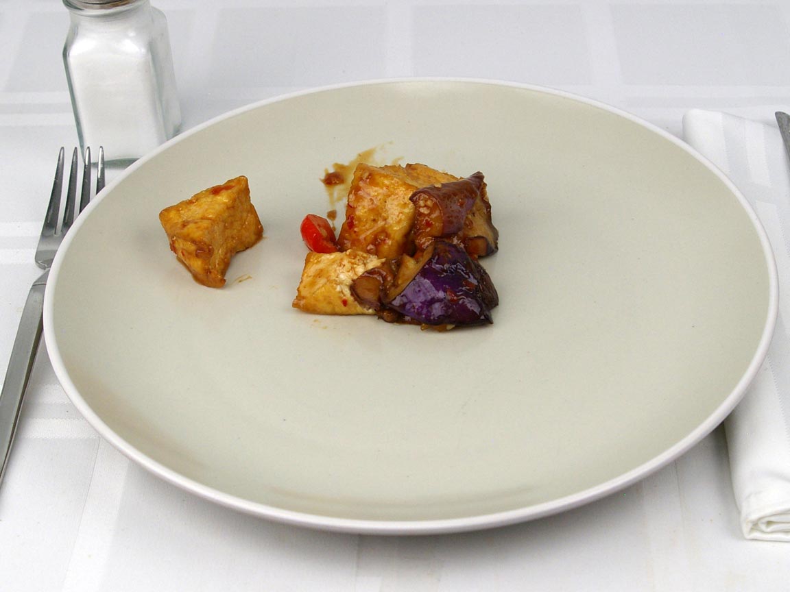 Calories in 85 grams of Panda Express - Eggplant Tofu