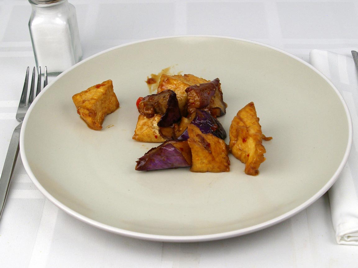 Calories in 141 grams of Panda Express - Eggplant Tofu