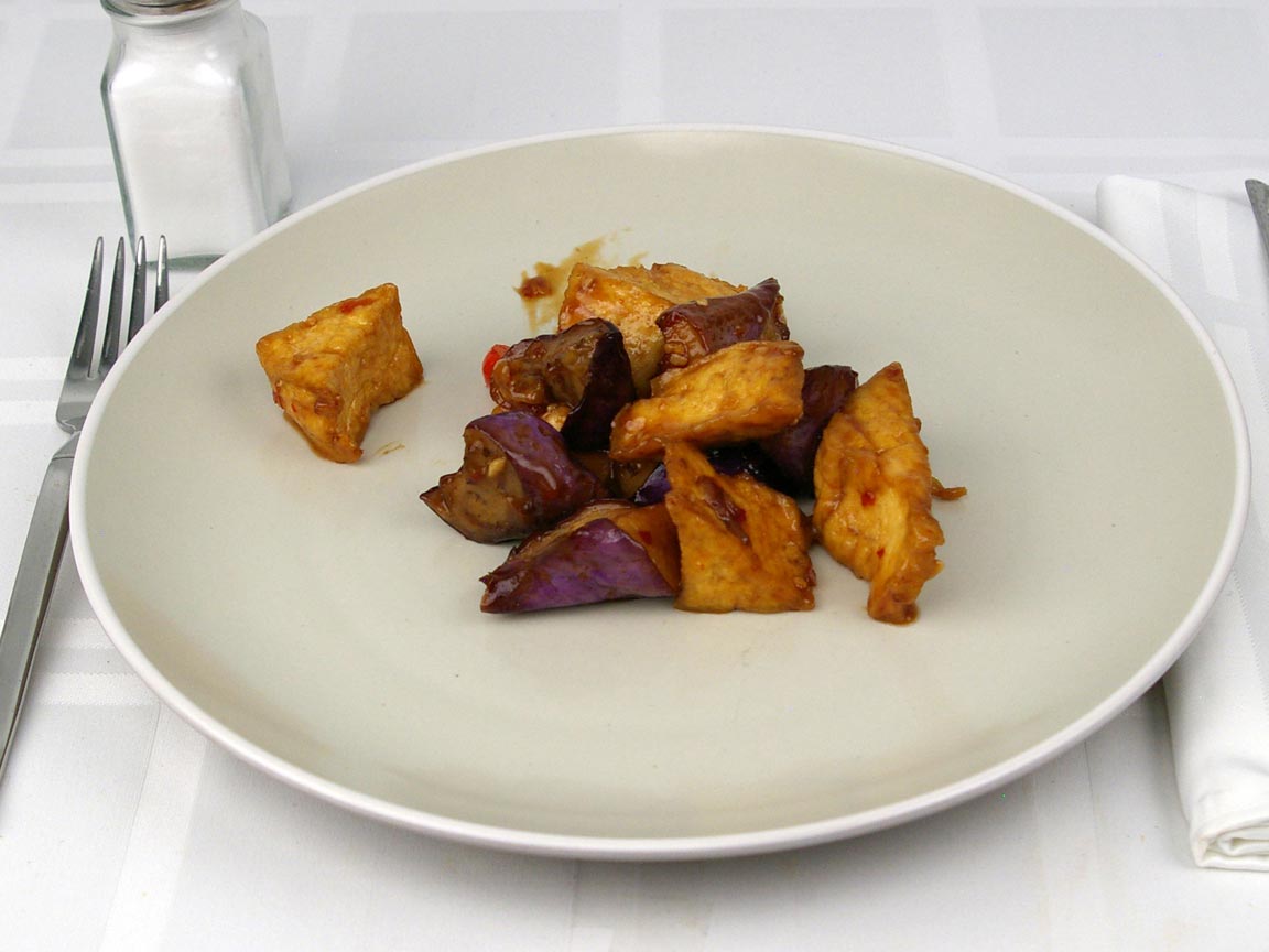 Calories in 170 grams of Panda Express - Eggplant Tofu