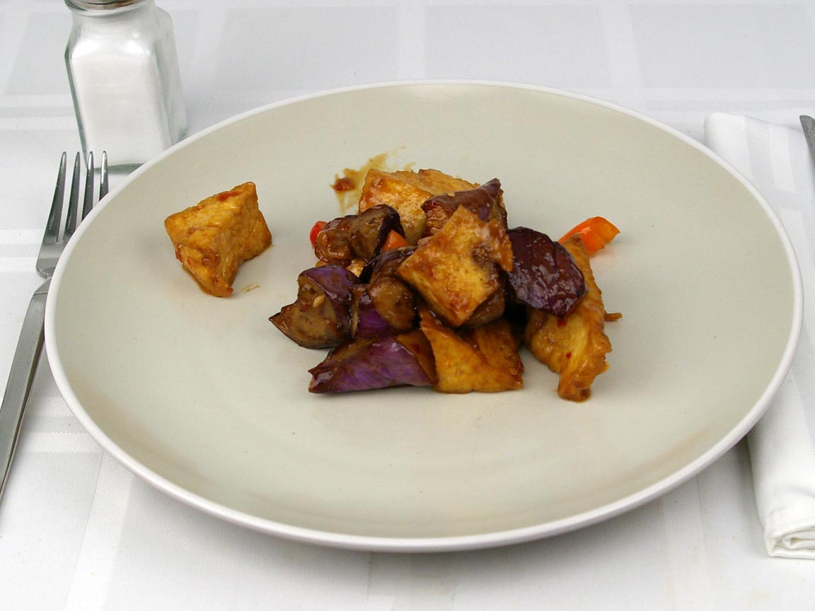 Calories in 198 grams of Panda Express - Eggplant Tofu