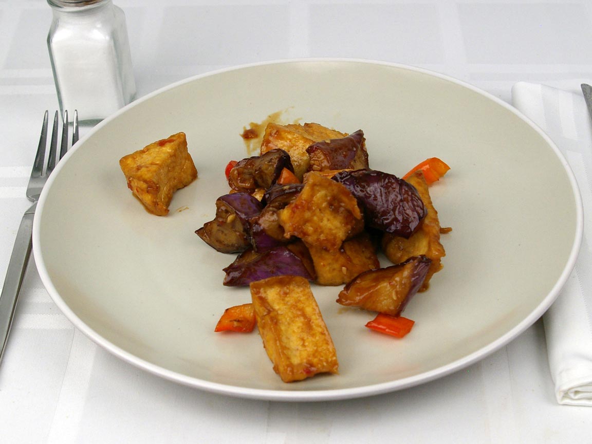 Calories in 226 grams of Panda Express - Eggplant Tofu