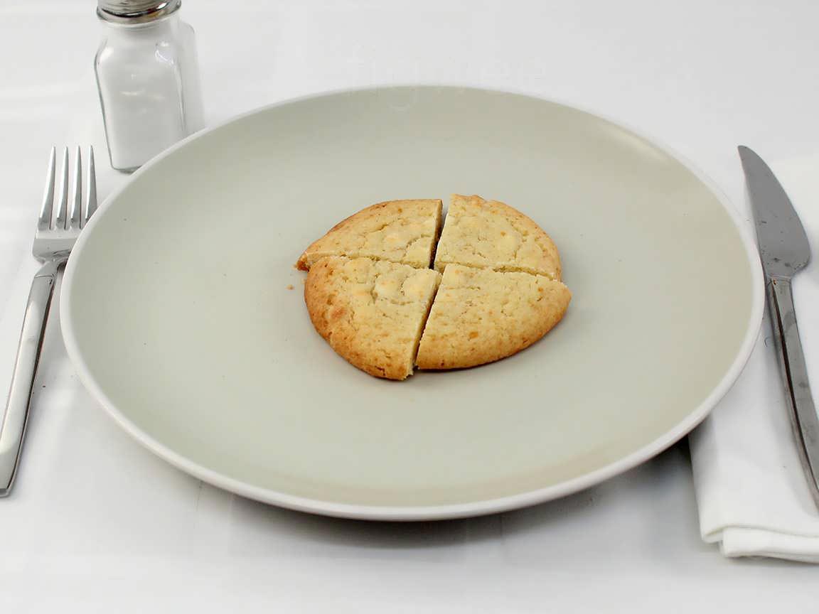 Calories in 1 cookie(s) of Panera Lemon Drop Cookie