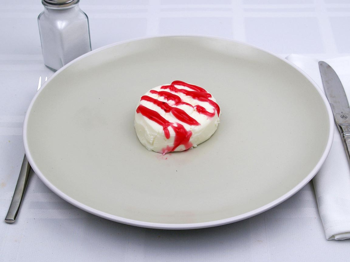 Calories in 1 piece(s) of Panna Cotta