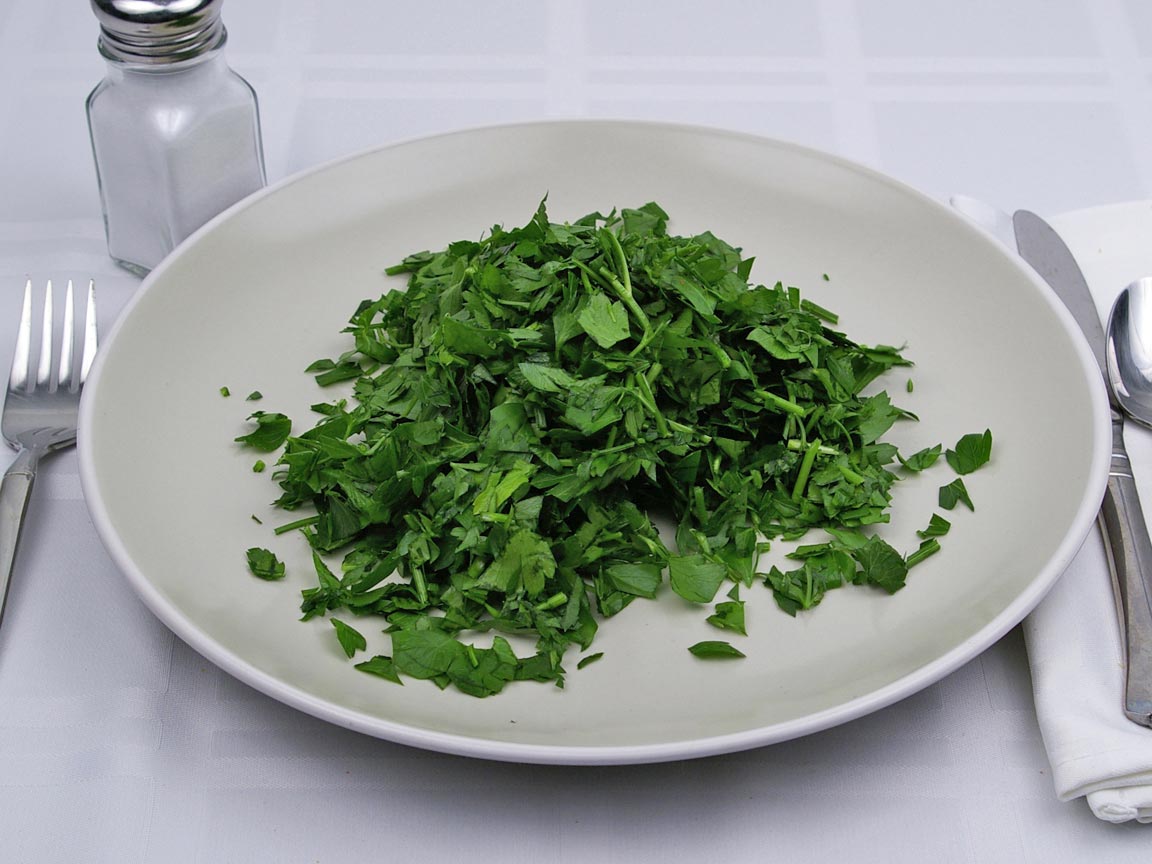 Calories in 2 cup(s) of Parsley - Fresh