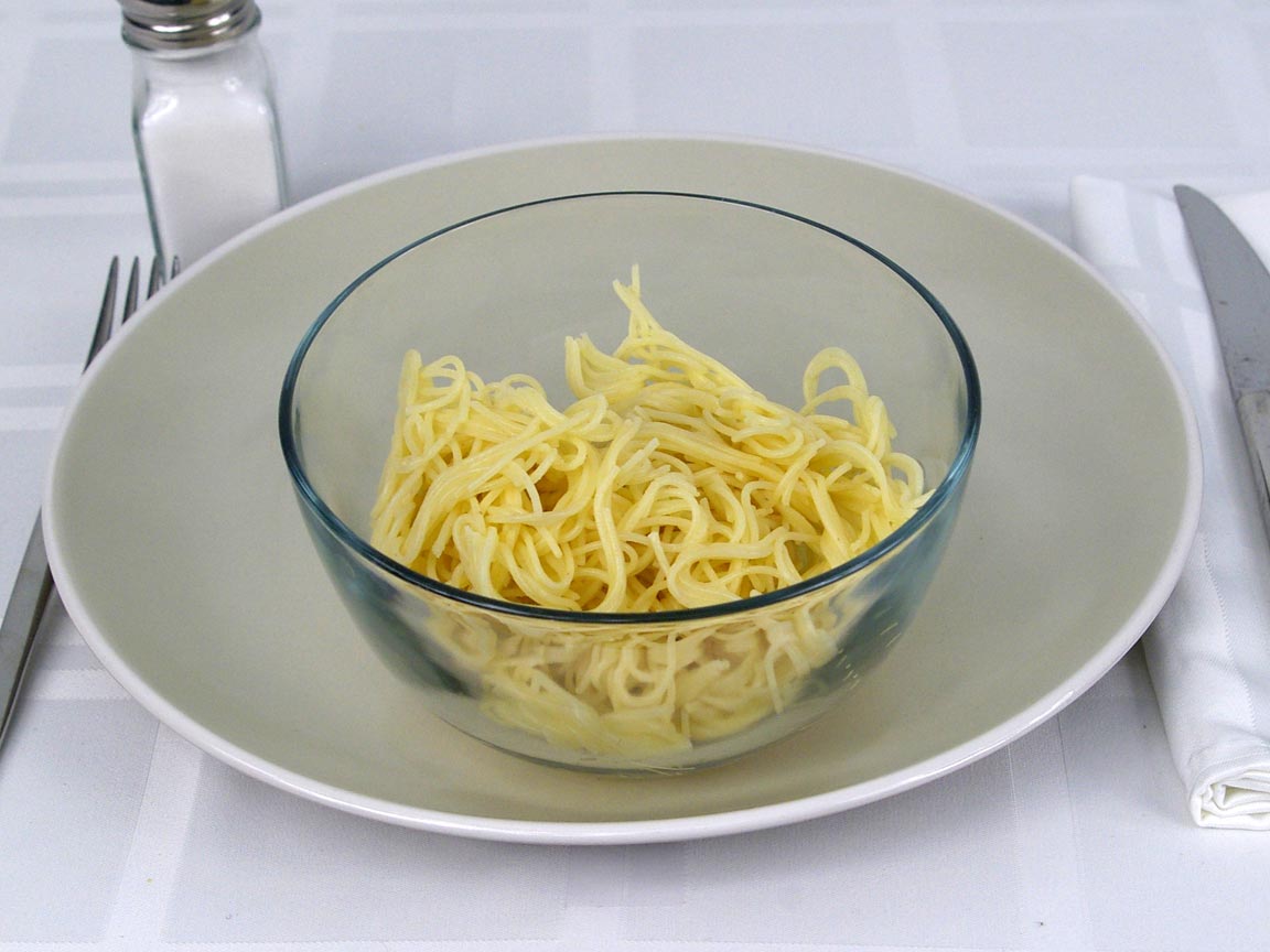 Calories in 141 grams of Angel Hair Pasta - Bowl