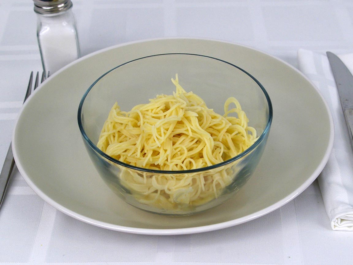 Calories in 170 grams of Angel Hair Pasta - Bowl