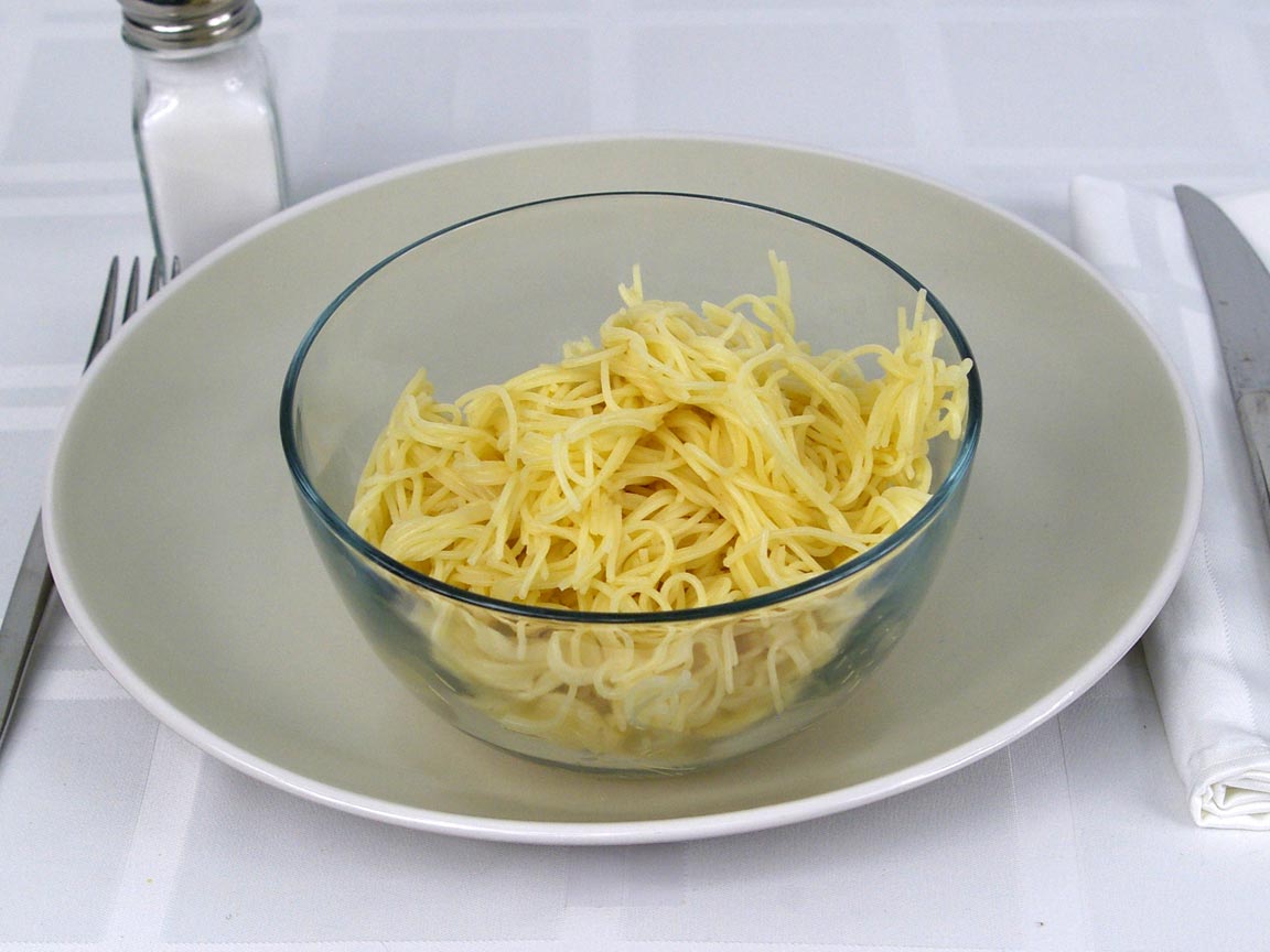 Calories in 198 grams of Angel Hair Pasta - Bowl