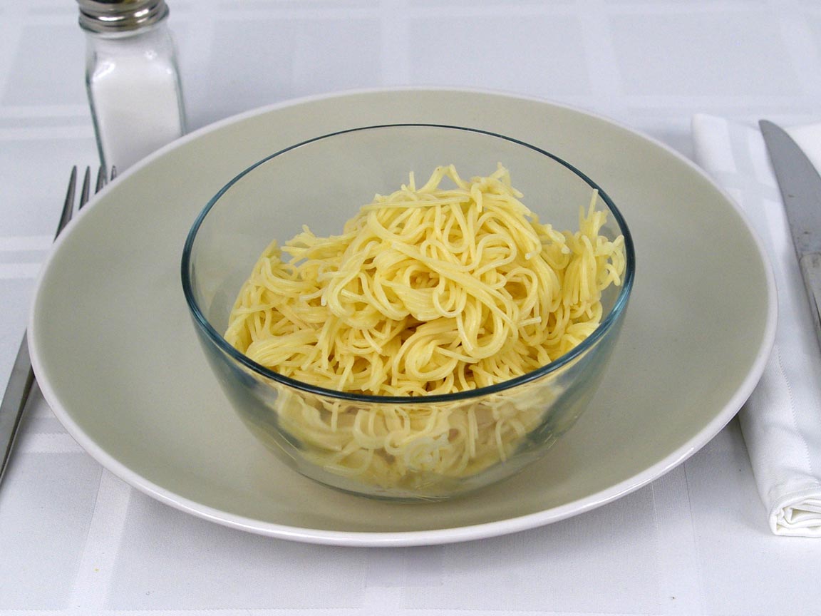 Calories in 226 grams of Angel Hair Pasta - Bowl