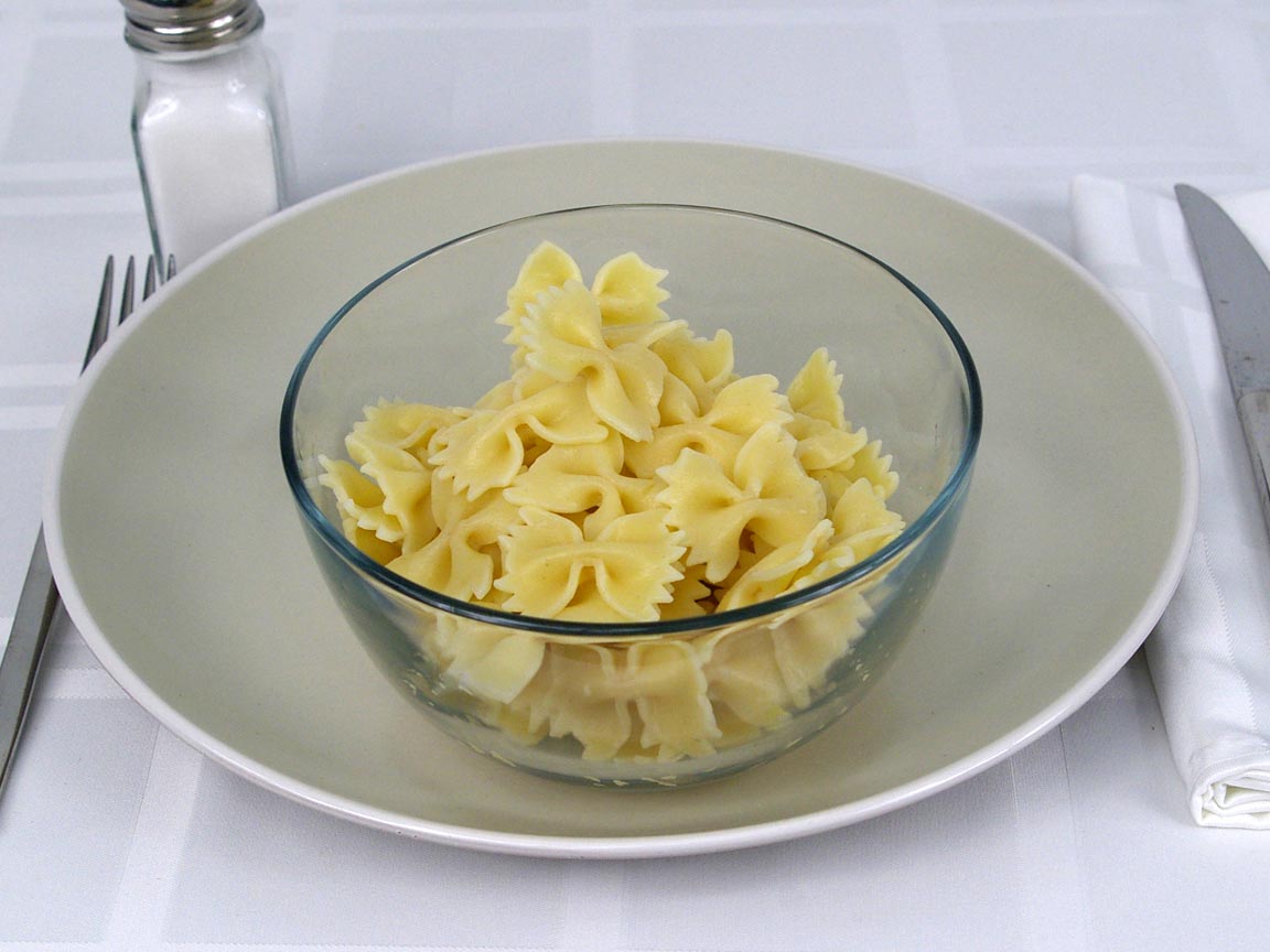 Calories in 170 grams of Farfalle Pasta