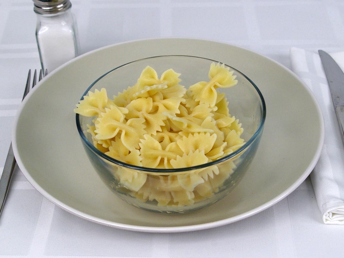 Calories in 198 grams of Farfalle Pasta