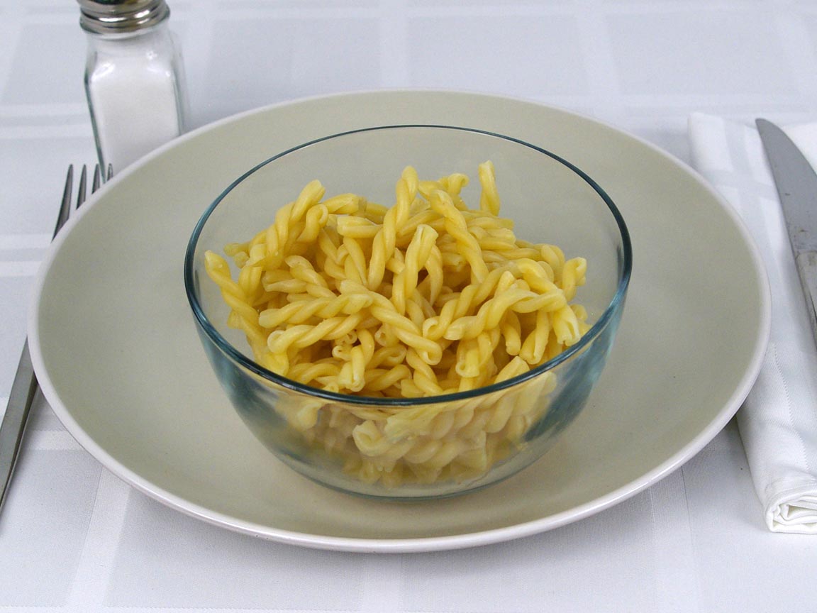 Calories in 198 grams of Gemelli Pasta