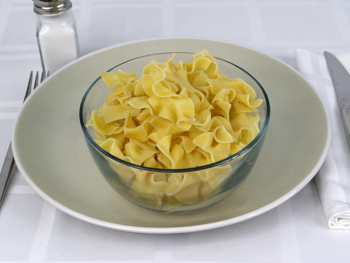 Calories in 198 grams of No Yolks Egg White Pasta