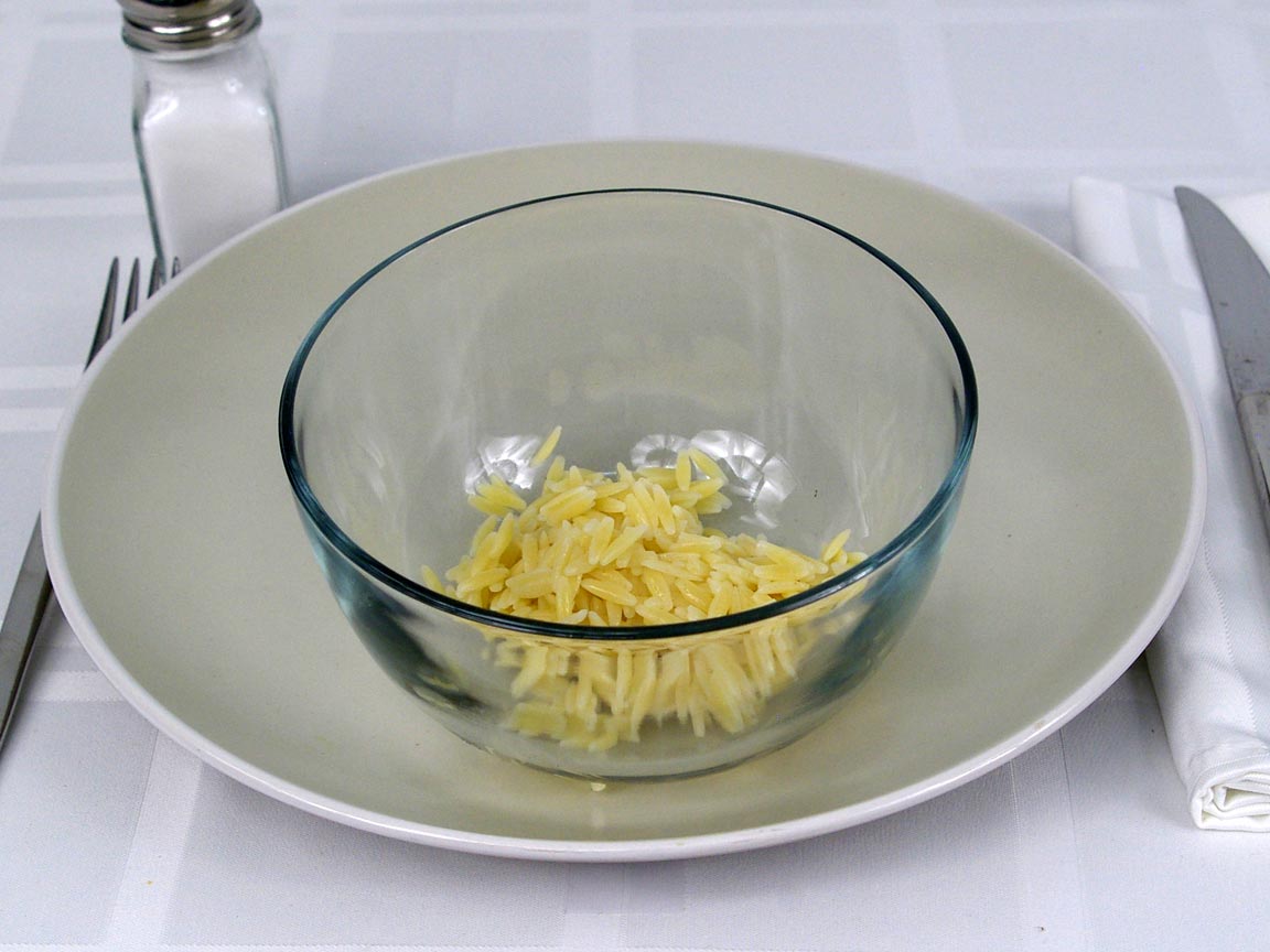 Calories in 56 grams of Orzo Pasta
