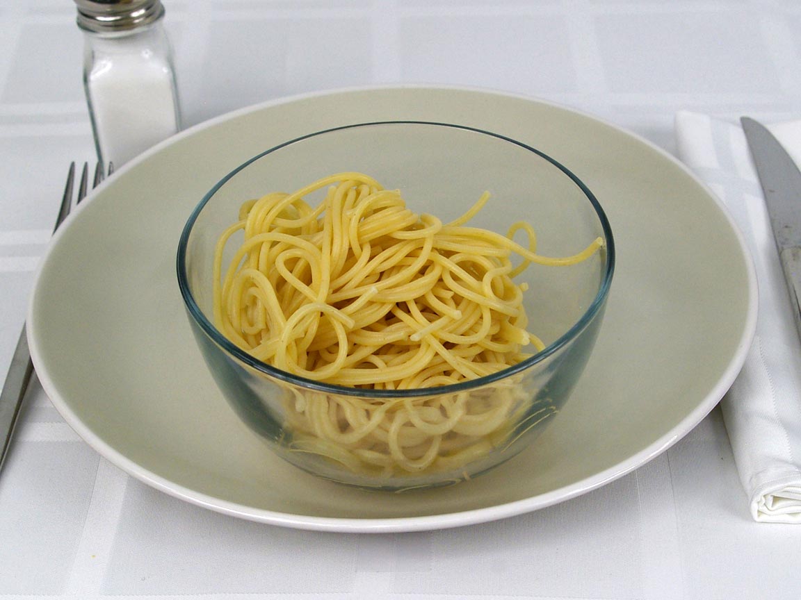 Calories in 170 grams of Spaghetti Pasta